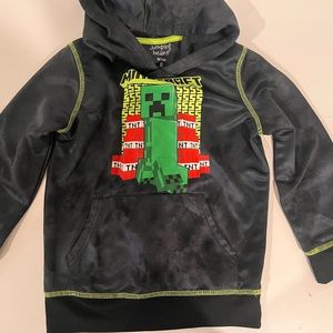 Minecraft athletic sweatshirt 5T